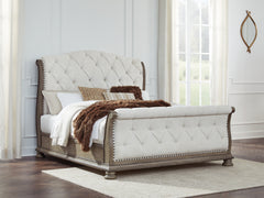 Homestyle Furniture - Ashley Furniture - Ardenfield King Upholstered Sleigh Bed - King Upholstered Sleigh Bed - B944B4