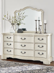 Homestyle Furniture - Ashley Furniture - Arlendyne Dresser and Mirror - Dresser and Mirror - B980B1