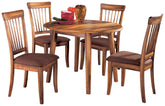 Homestyle Furniture - Ashley Furniture - Berringer Dining Table and 4 Chairs - Dining Table and 4 Chairs - D199D13