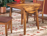 Homestyle Furniture - Ashley Furniture - Berringer Dining Drop Leaf Table - Round DRM Drop Leaf Table - D199-15