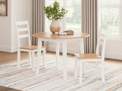 Homestyle Furniture - Ashley Furniture - Gesthaven Dining Table and 2 Chairs - Dining Table and 2 Chairs - D398D4