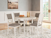 Homestyle Furniture - Ashley Furniture - Erinberg Dining Table and 4 Chairs (Set of 5) - Dining Room Table Set (5/CN) - D423-225