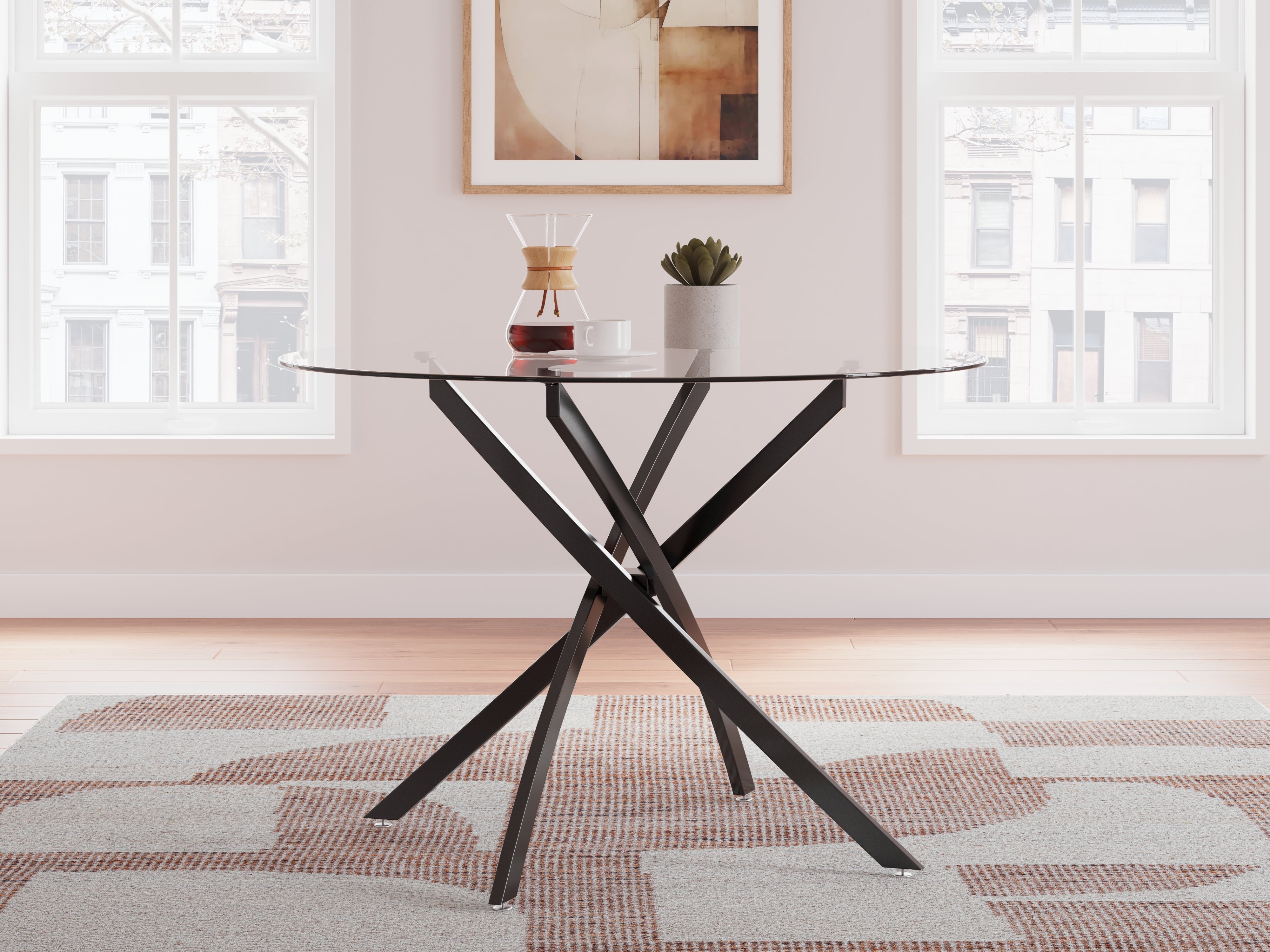 Homestyle Furniture - Ashley Furniture - Pharwynn Dining Table - Round Dining Room Table - D446-15