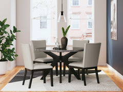 Homestyle Furniture - Ashley Furniture - Glinari Dining Table and 4 Chairs - Dining Table and 4 Chairs - D476D1