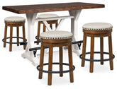 Homestyle Furniture - Ashley Furniture - Valebeck Counter Height Table and 4 Stools - Counter Height Table and 4 Stools - D546D8