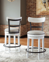Homestyle Furniture - Ashley Furniture - Valebeck Counter Height Bar Stool - UPH Swivel Barstool (1/CN) - D546-524