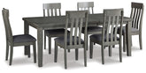 Homestyle Furniture - Ashley Furniture - Hallanden Dining Table and 6 Chairs - Dining Table and 6 Chairs - D589D6