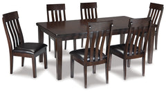 Homestyle Furniture - Ashley Furniture - Haddigan Dining Table and 6 Chairs - Dining Table and 6 Chairs - D596D3