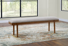 Homestyle Furniture - Ashley Furniture - Lyncott 59" Upholstered Dining Bench - Large UPH Dining Room Bench - D615-00