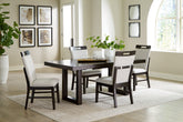 Homestyle Furniture - Ashley Furniture - Neymorton Dining Table and 4 Chairs - Dining Table and 4 Chairs - D618D1
