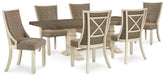 Homestyle Furniture - Ashley Furniture - Bolanburg Dining Table and 6 Chairs - Dining Table and 6 Chairs - D647D36