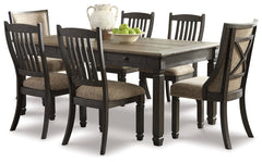 Homestyle Furniture - Ashley Furniture - Tyler Creek Dining Table with 6 Chairs - Dining Table with 6 Chairs - D736D7