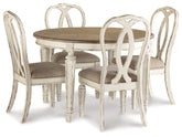 Homestyle Furniture - Ashley Furniture - Realyn Dining Table and 4 Chairs - Dining Table and 4 Chairs - D743D2