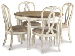Homestyle Furniture - Ashley Furniture - Realyn Dining Table and 4 Chairs - Dining Table and 4 Chairs - D743D2