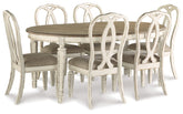 Homestyle Furniture - Ashley Furniture - Realyn Dining Table and 6 Chairs - Dining Table and 6 Chairs - D743D13