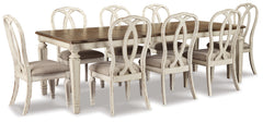 Homestyle Furniture - Ashley Furniture - Realyn Dining Extension Table and 8 Chairs - Dining Extension Table and 8 Chairs - D743D19