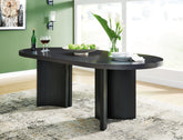 Homestyle Furniture - Ashley Furniture - Rowanbeck Dining Table - Oval Dining Room Table - D821-25