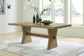 Homestyle Furniture - Ashley Furniture - Galliden Dining Table - Rectangular Dining Room Table - D841-45