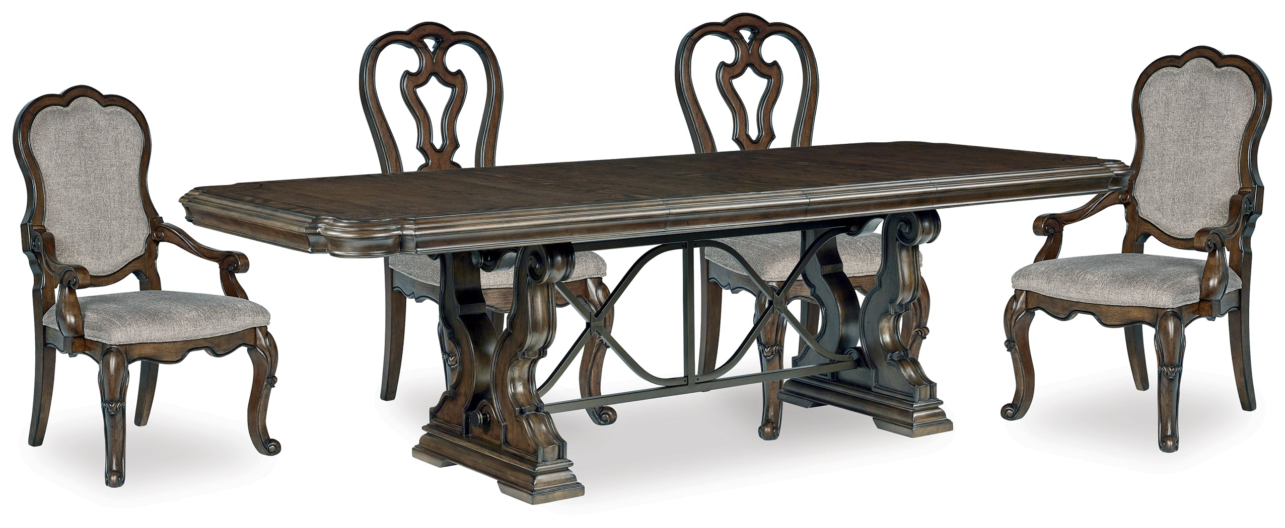 Homestyle Furniture - Ashley Furniture - Maylee Dining Table and 4 Chairs - Dining Table and 4 Chairs - D947D10