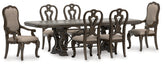 Homestyle Furniture - Ashley Furniture - Maylee Dining Table and 6 Chairs - Dining Table and 6 Chairs - D947D3
