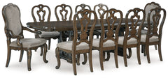 Homestyle Furniture - Ashley Furniture - Maylee Dining Table and 10 Chairs - Dining Table and 10 Chairs - D947D14