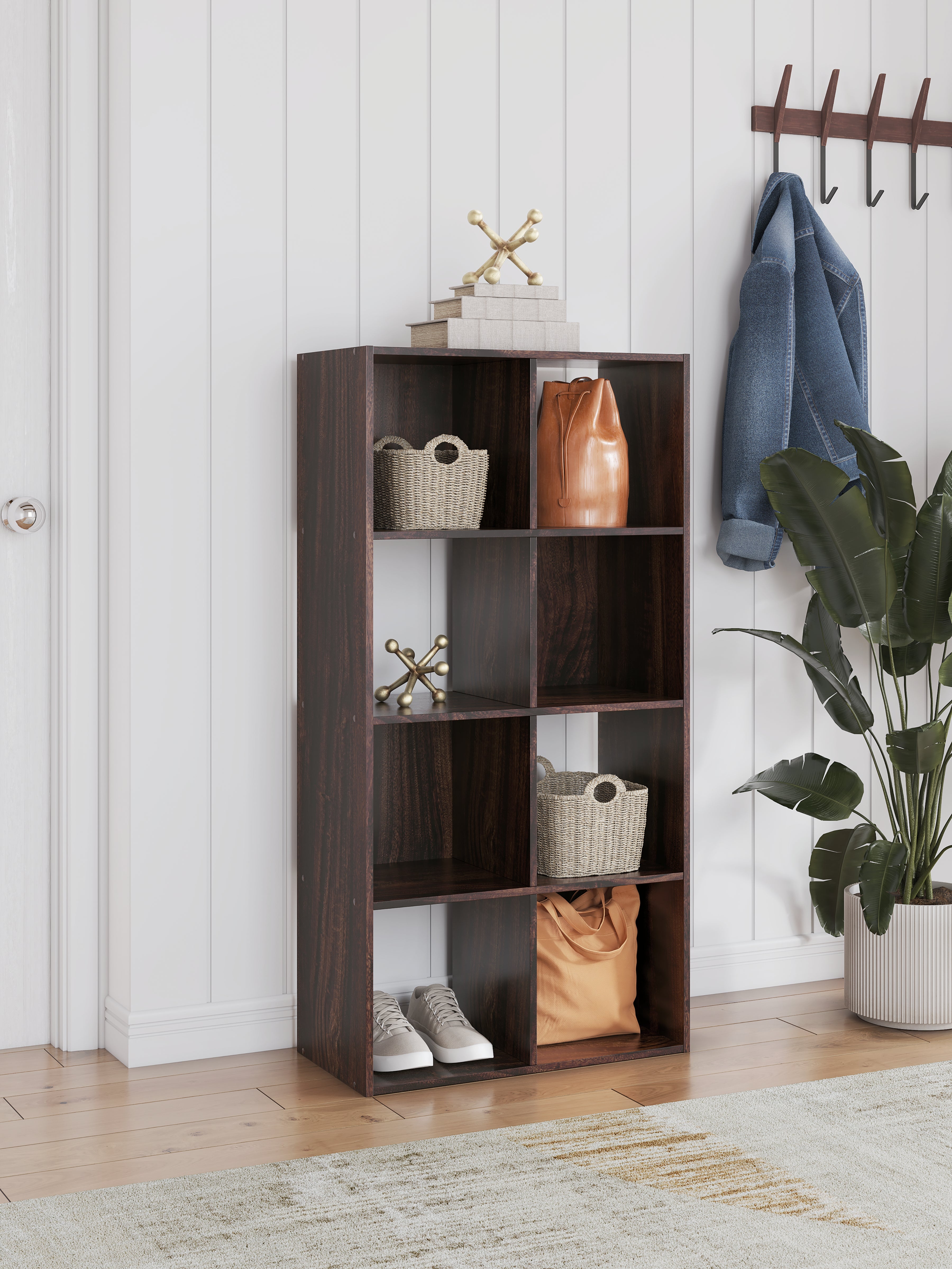 Homestyle Furniture - Ashley Furniture - Glosmount Eight Cube Organizer - Eight Cube Organizer - EA1055-4X2