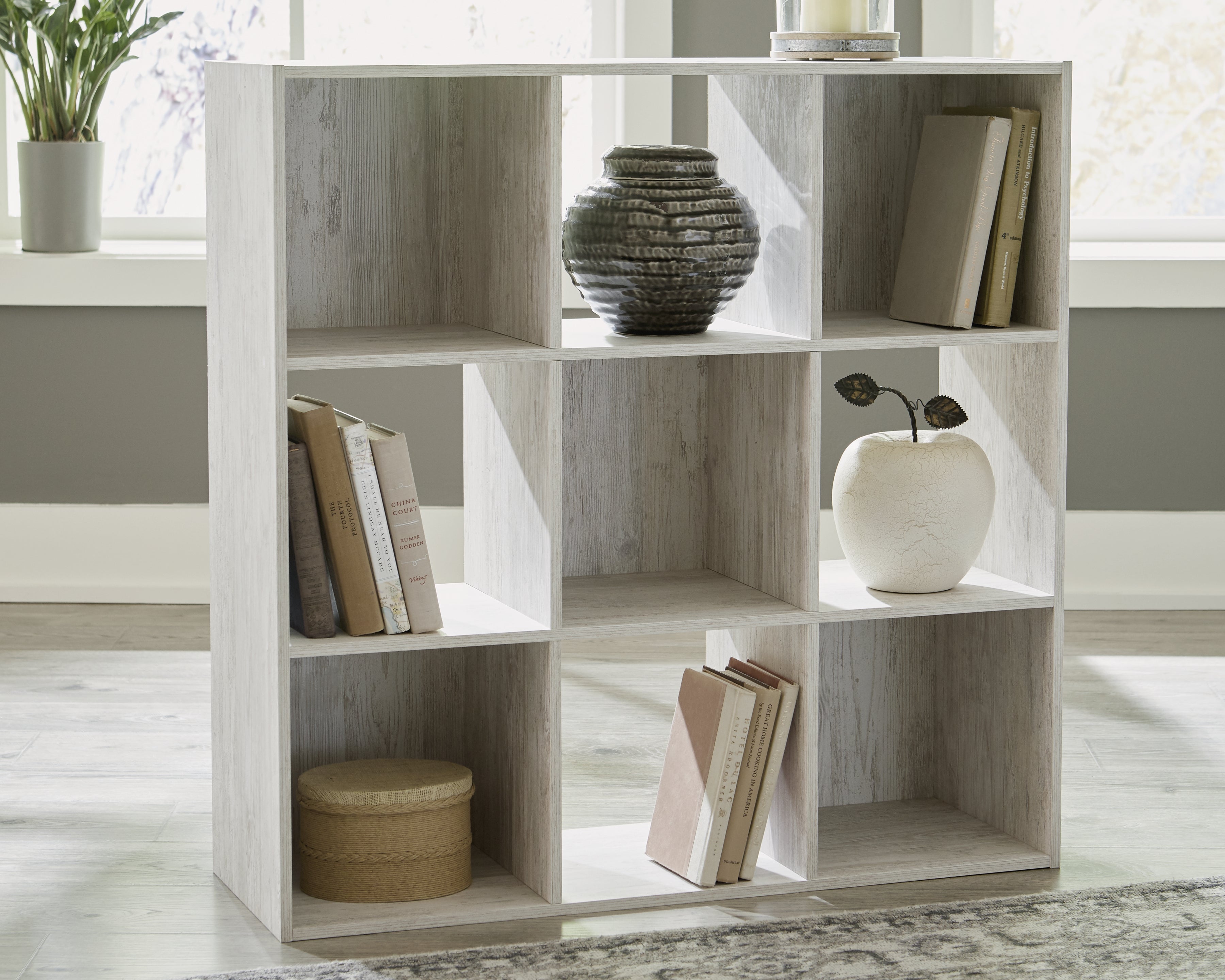 Homestyle Furniture - Ashley Furniture - Paxberry Nine Cube Organizer - Nine Cube Organizer - EA1811-3X3