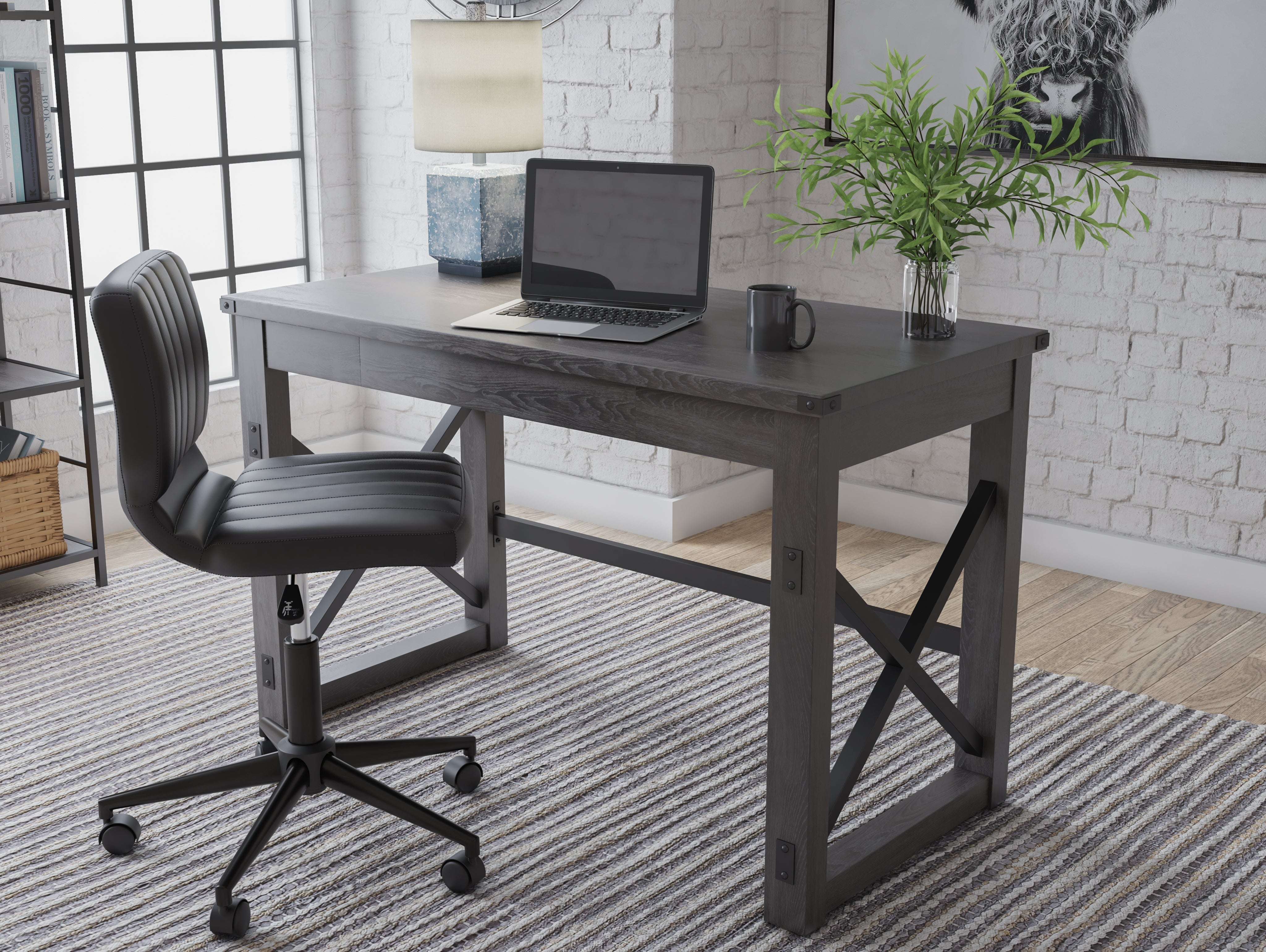 Homestyle Furniture - Ashley Furniture - Freedan 48" Home Office Desk - Home Office Desk - H286-26