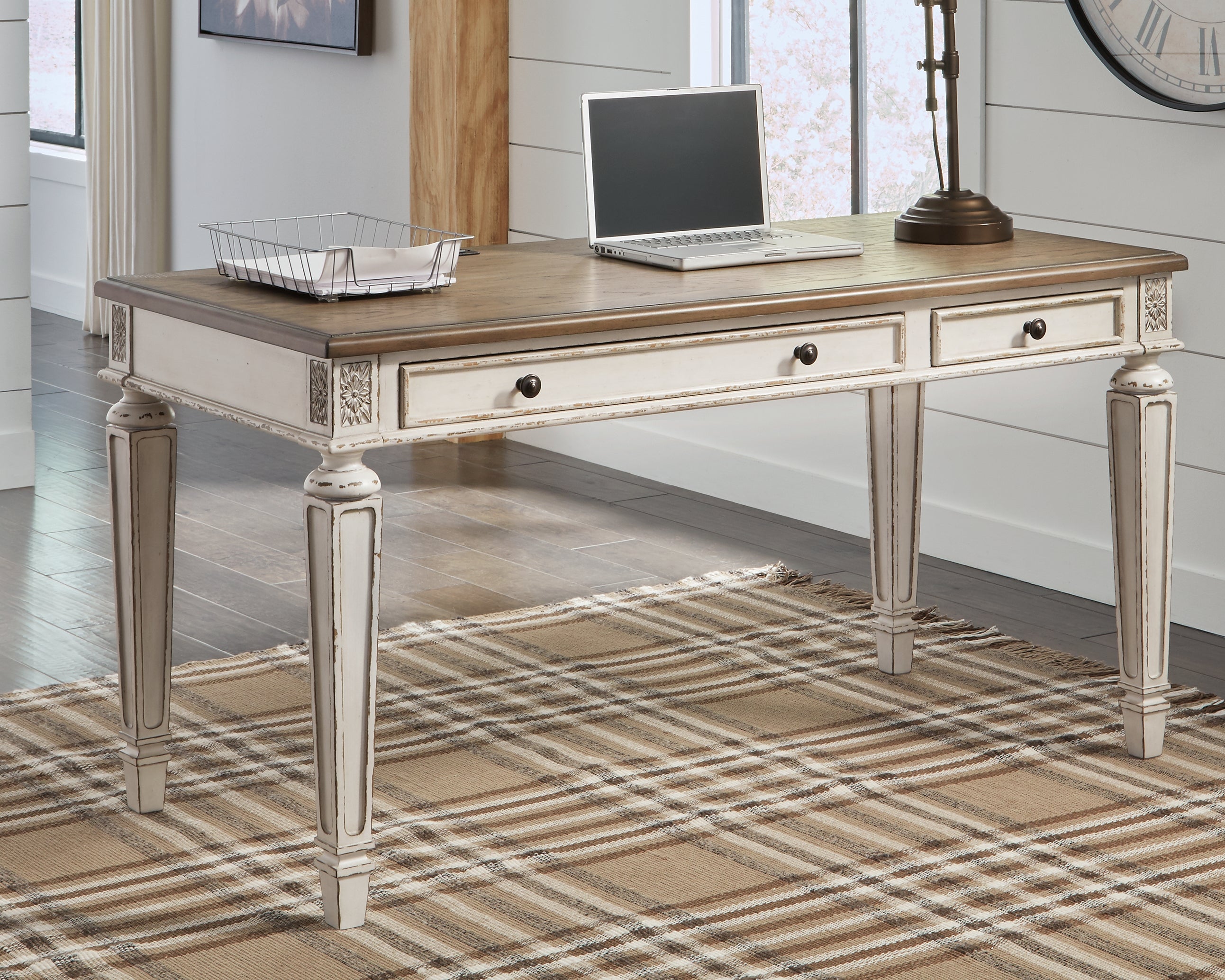 Homestyle Furniture - Ashley Furniture - Realyn 60" Home Office Desk - Home Office Desk - H743-34