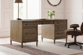 Homestyle Furniture - Ashley Furniture - Roanhowe 68" Home Office Desk - Home Office Desk - H769-21