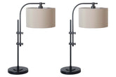 Homestyle Furniture - Ashley Furniture - Baronvale Accent Lamp (Set of 2) - Accent Lamp (Set of 2) - L206043X2