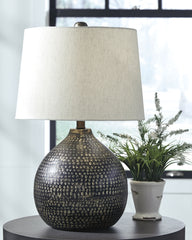 Homestyle Furniture - Ashley Furniture - Maire Table Lamp - Metal Table Lamp (1/CN) - L207294