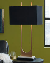 Homestyle Furniture - Ashley Furniture - Malana Table Lamp - Metal Table Lamp (1/CN) - L208254