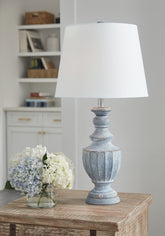 Homestyle Furniture - Ashley Furniture - Cylerick Table Lamp - Terracotta Table Lamp (1/CN) - L235714