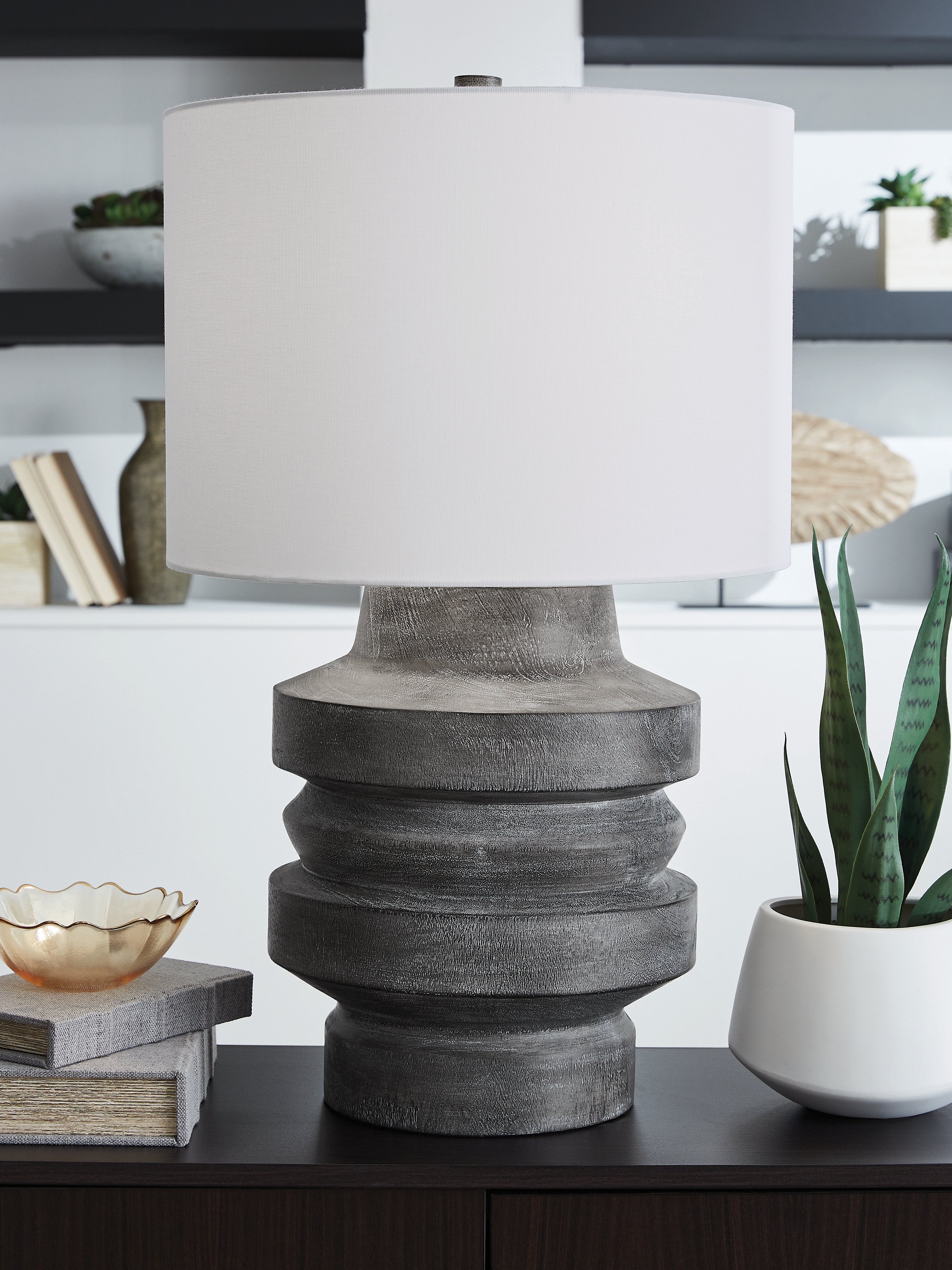 Homestyle Furniture - Ashley Furniture - Wahida Table Lamp - Poly Table Lamp (1/CN) - L235914