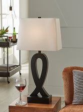 Homestyle Furniture - Ashley Furniture - Markellton Table Lamp (Set of 2) - Poly Table Lamp (Set of 2) - L243344