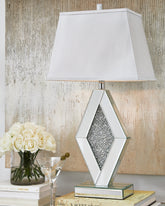 Homestyle Furniture - Ashley Furniture - Prunella Table Lamp - Mirror Table Lamp (1/CN) - L429034