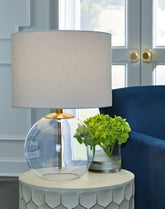 Homestyle Furniture - Ashley Furniture - Samder Table Lamp - Glass Table Lamp (1/CN) - L430744