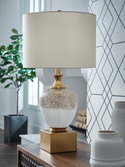 Homestyle Furniture - Ashley Furniture - Tavisburg Table Lamp - Glass Table Lamp (1/CN) - L430894