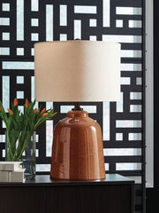 Homestyle Furniture - Ashley Furniture - Aaleahya Table Lamp - Glass Table Lamp (1/CN) - L430904
