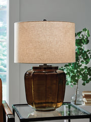 Homestyle Furniture - Ashley Furniture - Bainmore Table Lamp - Glass Table Lamp (1/CN) - L430914