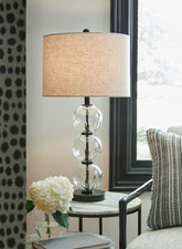 Homestyle Furniture - Ashley Furniture - Airbal Table Lamp (Set of 2) - Glass Table Lamp (Set of 2) - L431604