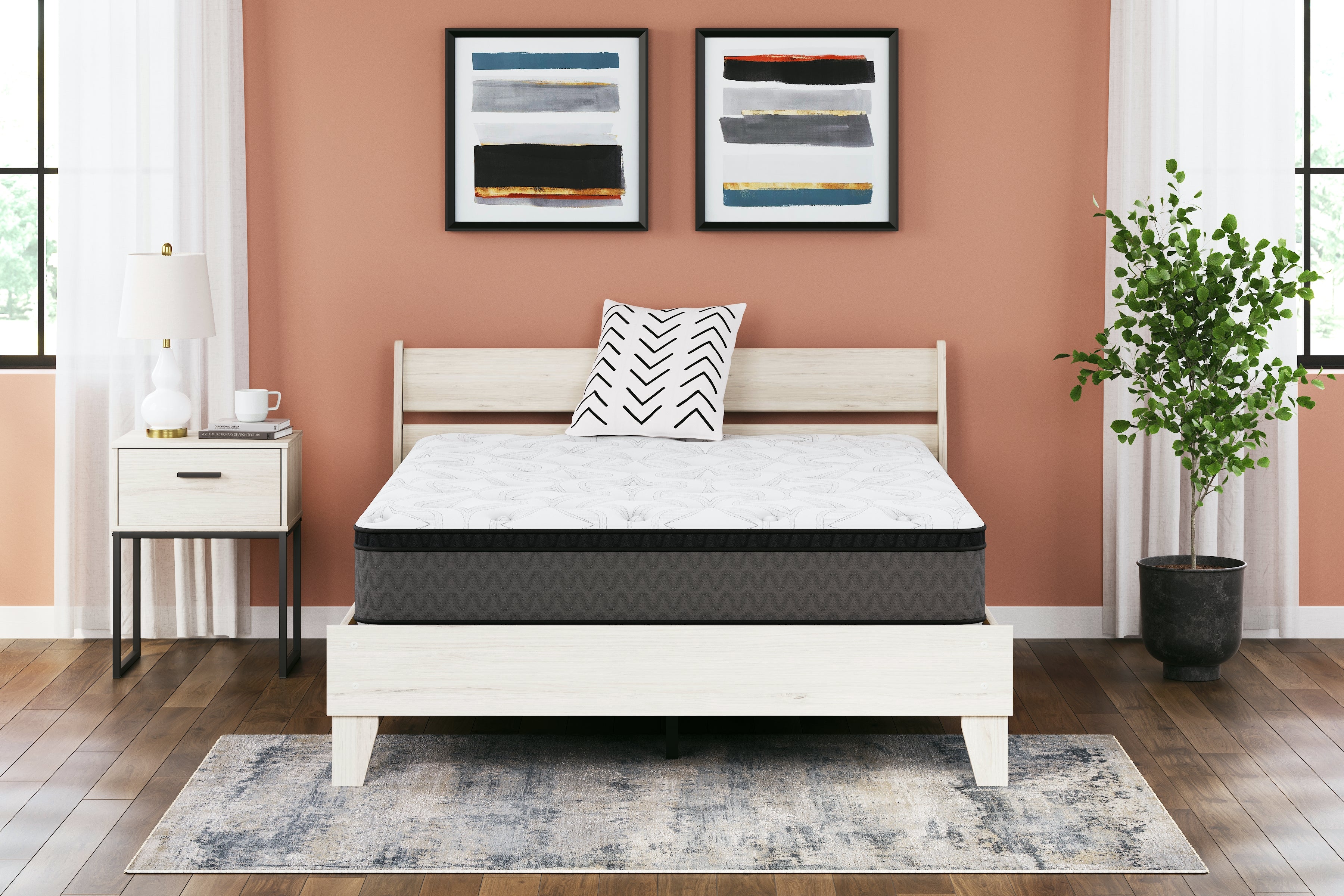 Homestyle Furniture - Ashley Furniture - 12 Inch Pocketed Hybrid Full Mattress - Full - M59021