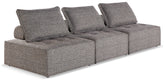 Homestyle Furniture - Ashley Furniture - Bree Zee 3-Piece Outdoor Modular Seating - 3-Piece Outdoor Modular Seating - P160P9