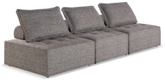 Homestyle Furniture - Ashley Furniture - Bree Zee 3-Piece Outdoor Modular Seating - 3-Piece Outdoor Modular Seating - P160P9