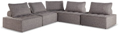 Homestyle Furniture - Ashley Furniture - Bree Zee 5-Piece Outdoor Modular Seating - 5-Piece Outdoor Modular Seating - P160P10