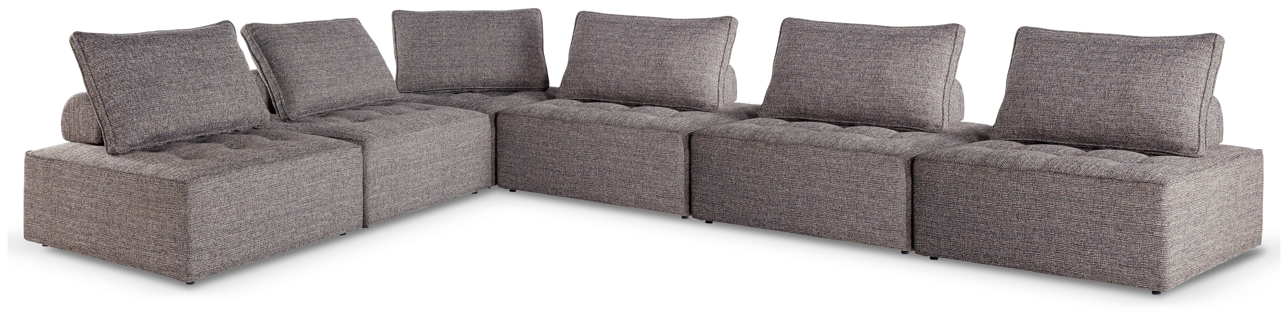 Homestyle Furniture - Ashley Furniture - Bree Zee 6-Piece Outdoor Modular Seating - 6-Piece Outdoor Modular Seating - P160P11