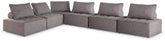 Homestyle Furniture - Ashley Furniture - Bree Zee 6-Piece Outdoor Modular Seating - 6-Piece Outdoor Modular Seating - P160P11