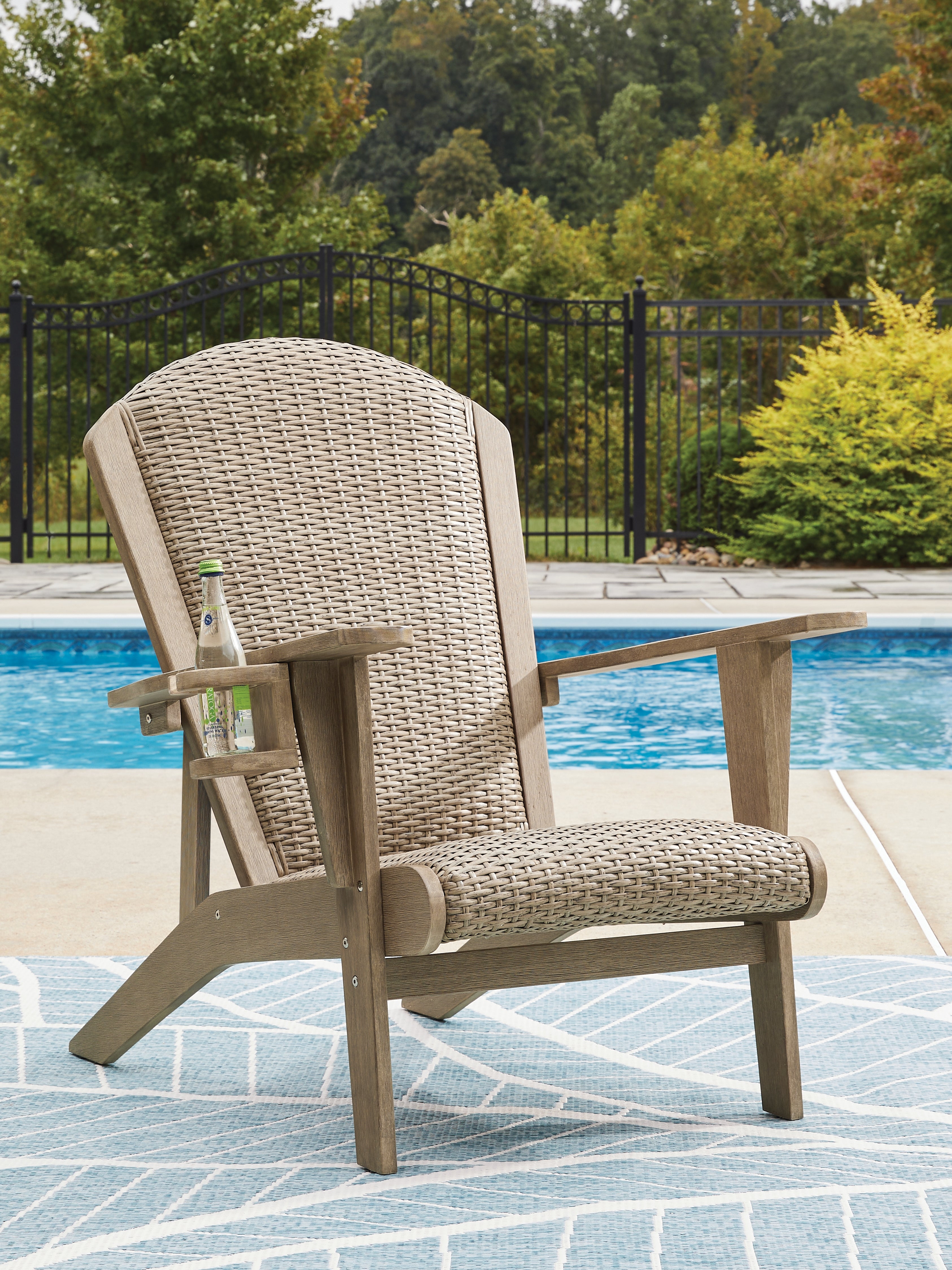 Homestyle Furniture - Ashley Furniture - Marina Sun Adirondack Chair - Adirondack Chair - PCP204-898