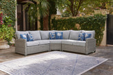 Homestyle Furniture - Ashley Furniture - Naples Beach 3-Piece Outdoor Sectional - 3-Piece Outdoor Sectional - P439P1